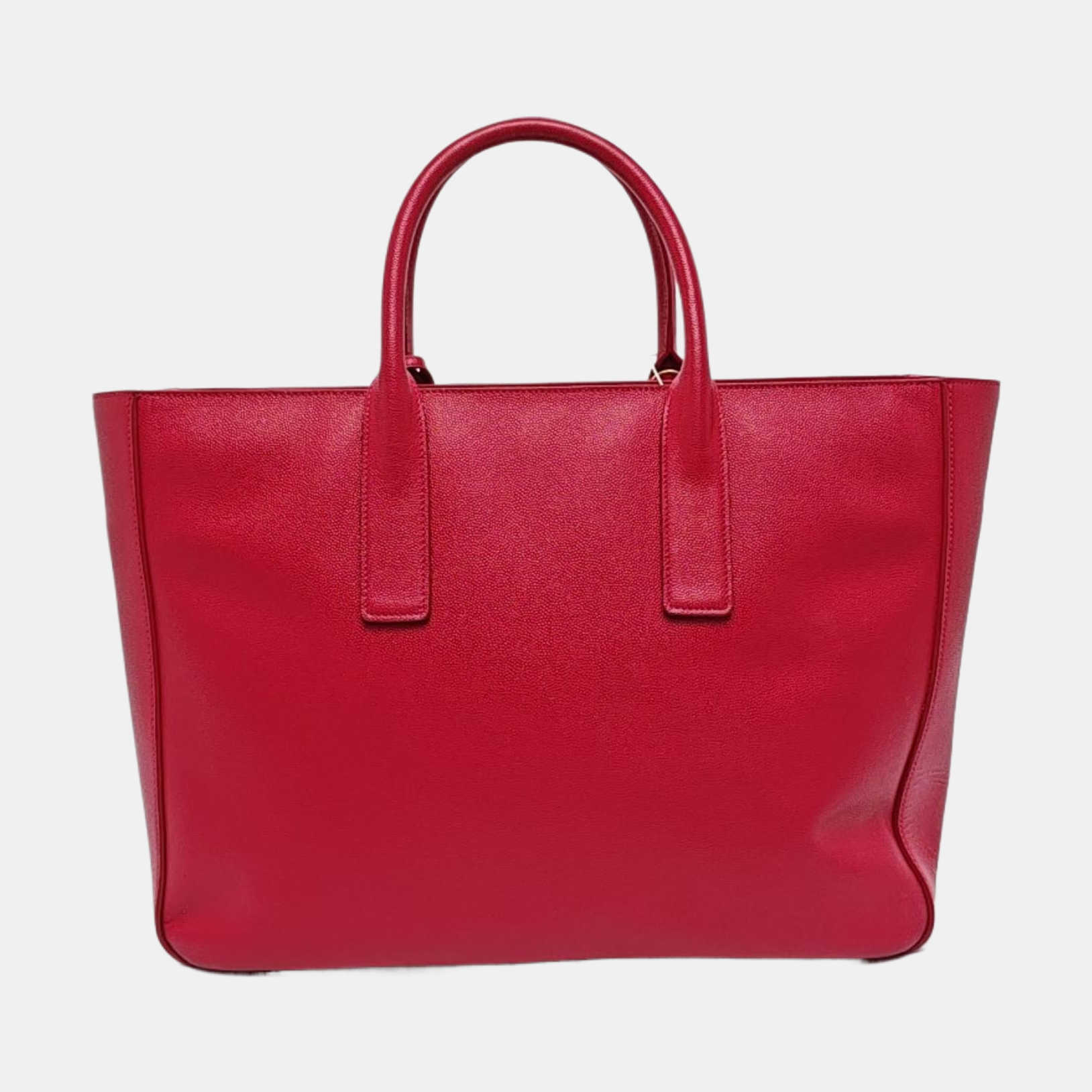 Calfskin Shoulder Bag Red