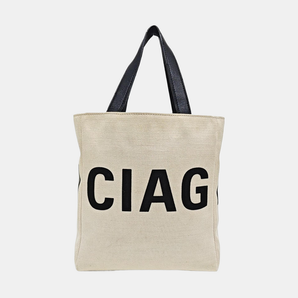 Fabric Tote Bag White