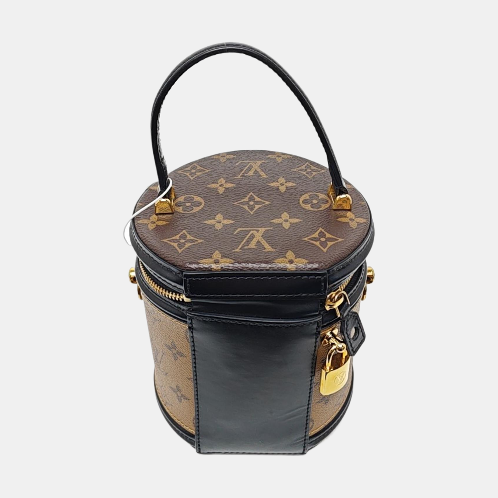 CANNES PM Monogram Coated Canvas Brown