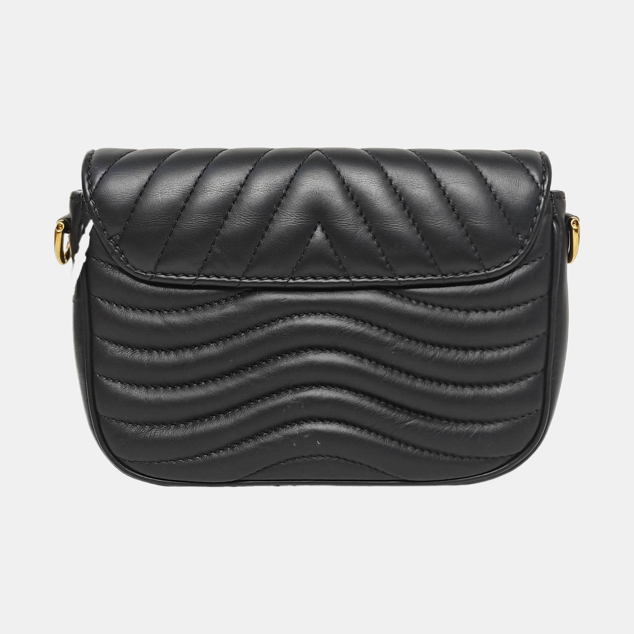 NEW WAVE Quilted Calfskin Black