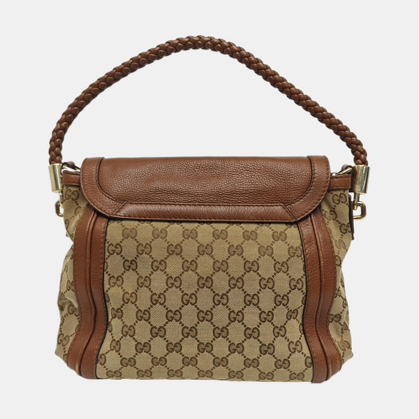 Indy Monogram Fabric Brown