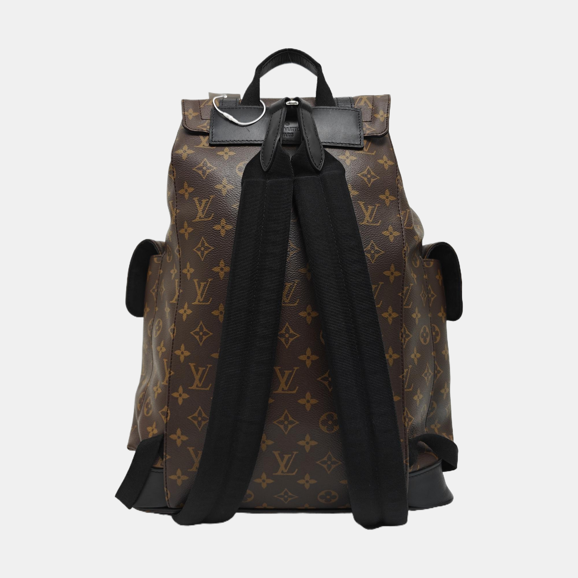 CHRISTOPHER PM Monogram Coated Canvas Brown