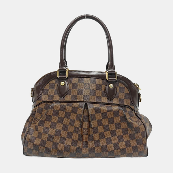 TREVI PM Damier Ebene Coated Canvas Brown