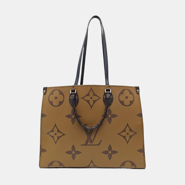 ONTHEGO GM Monogram Coated Canvas Brown