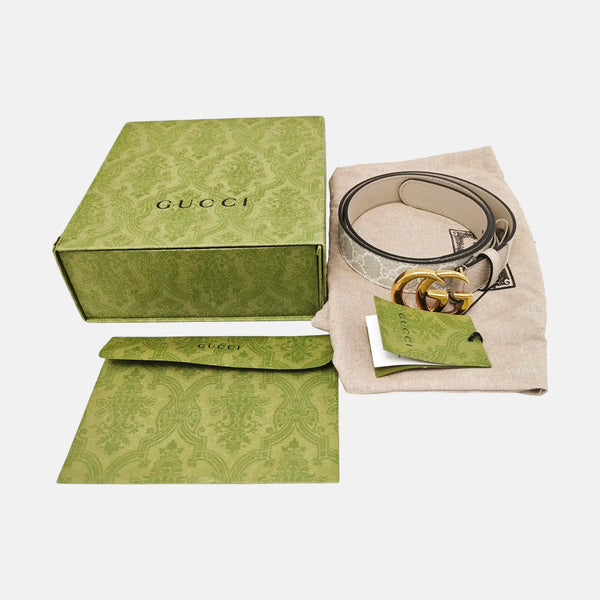 Coated Canvas Belt Gray