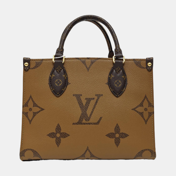 ONTHEGO PM Monogram Coated Canvas Brown