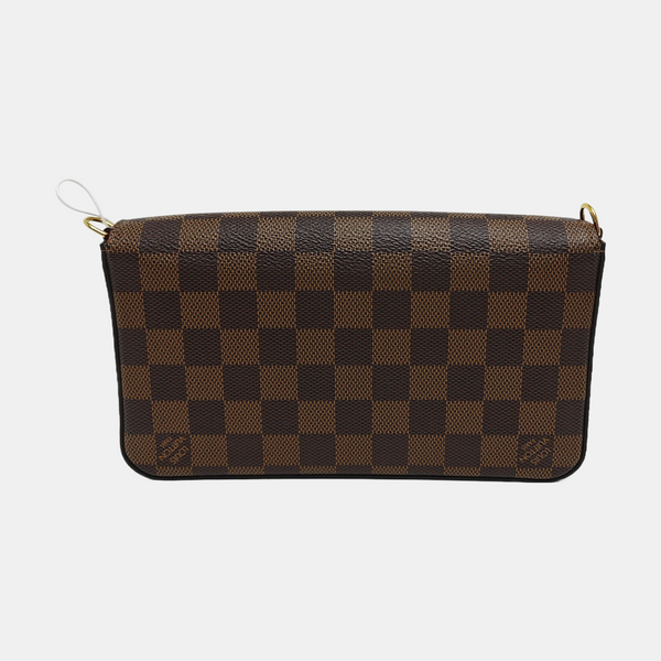 Authenticated pre-owned  FÉLICIE Coated Canvas Brown - Shoulder Bag at Looply