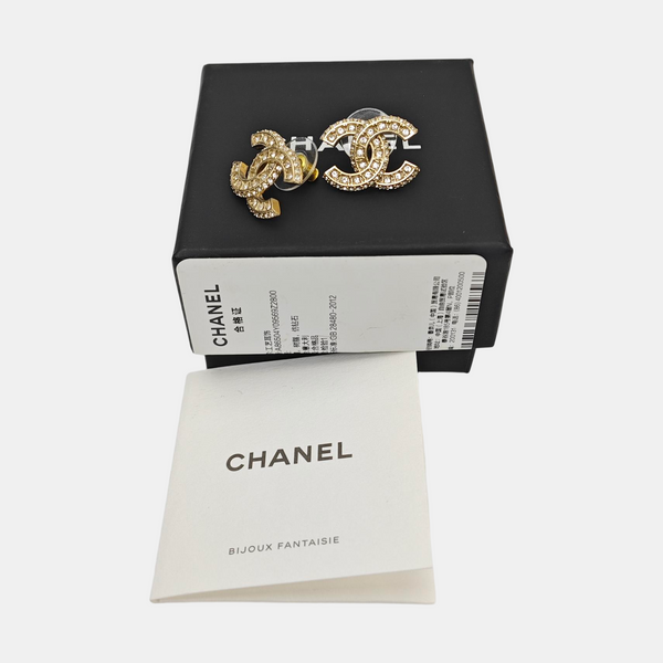 Metal Gold Stud Earrings