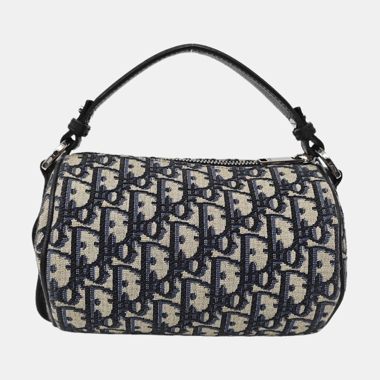 Oblique Canvas Shoulder Bag Beige