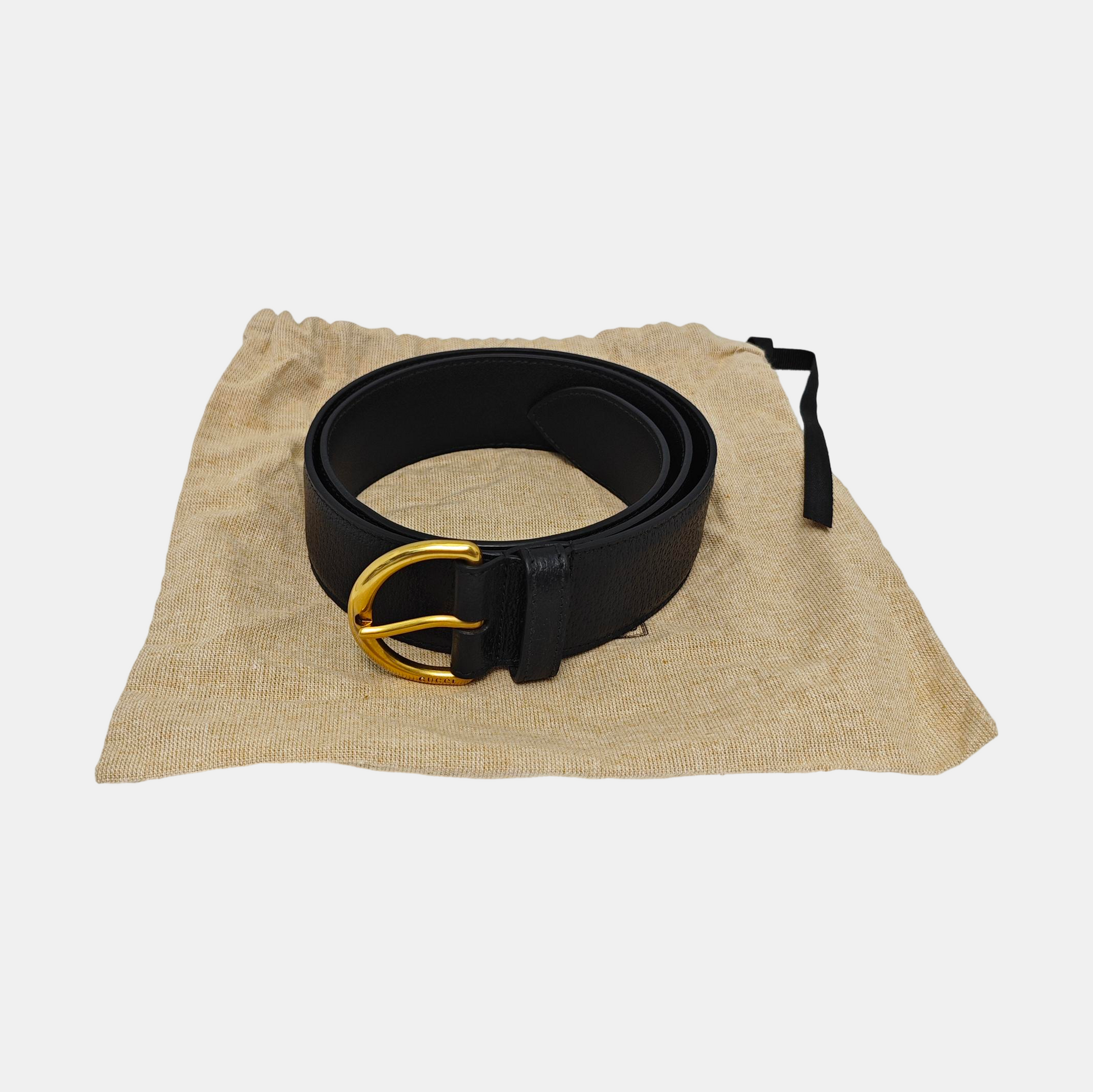Leather Belt Black