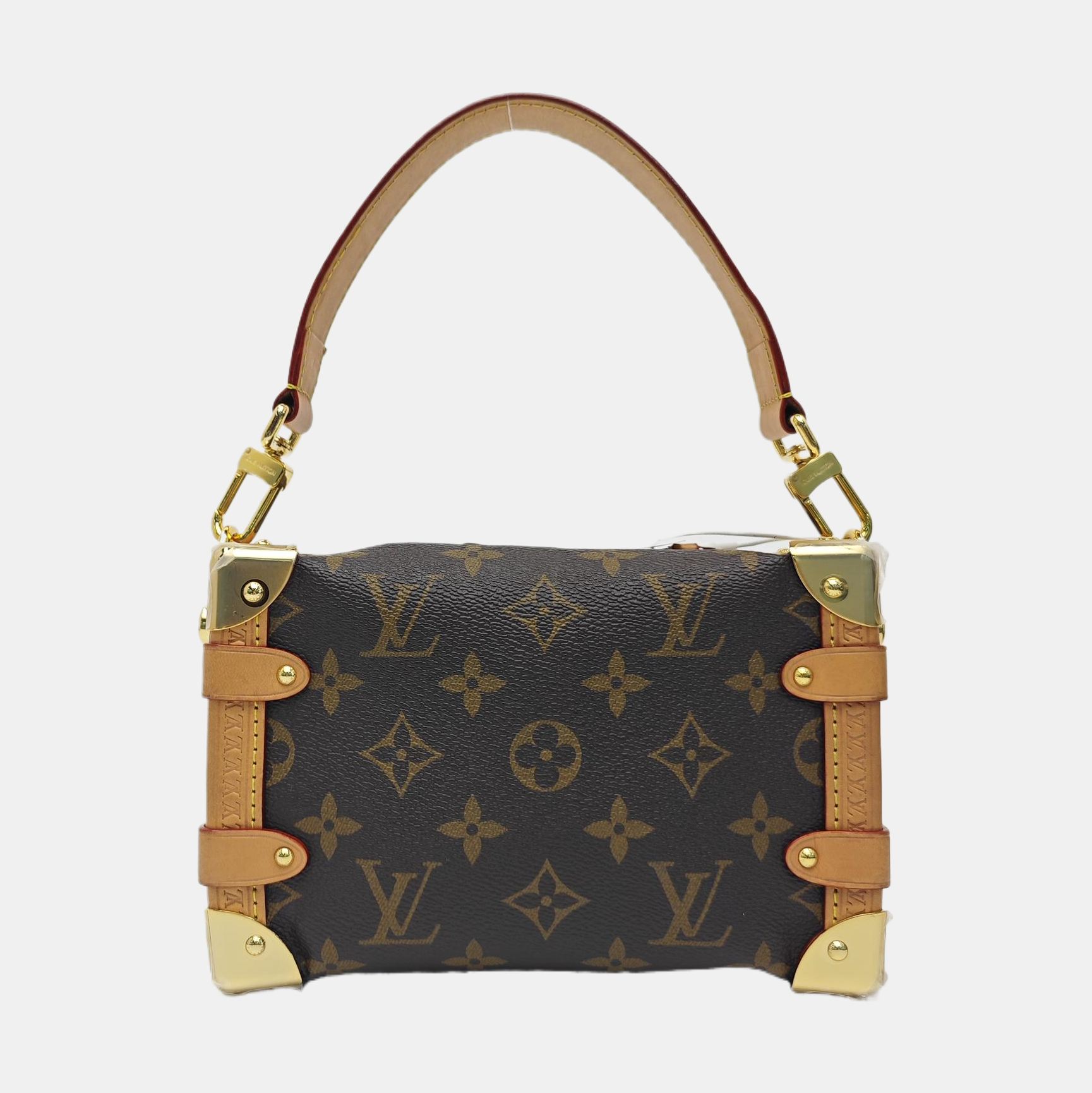 SIDE TRUNK PM Monogram Coated Canvas Brown