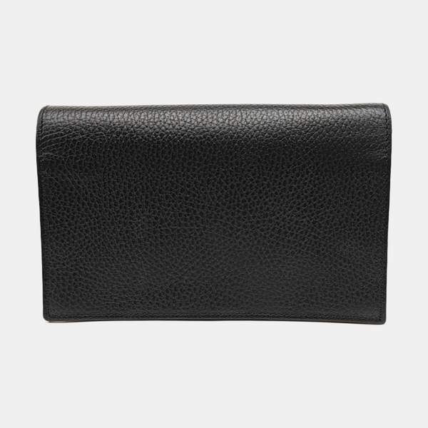 Interlocking G Small Calfskin Black