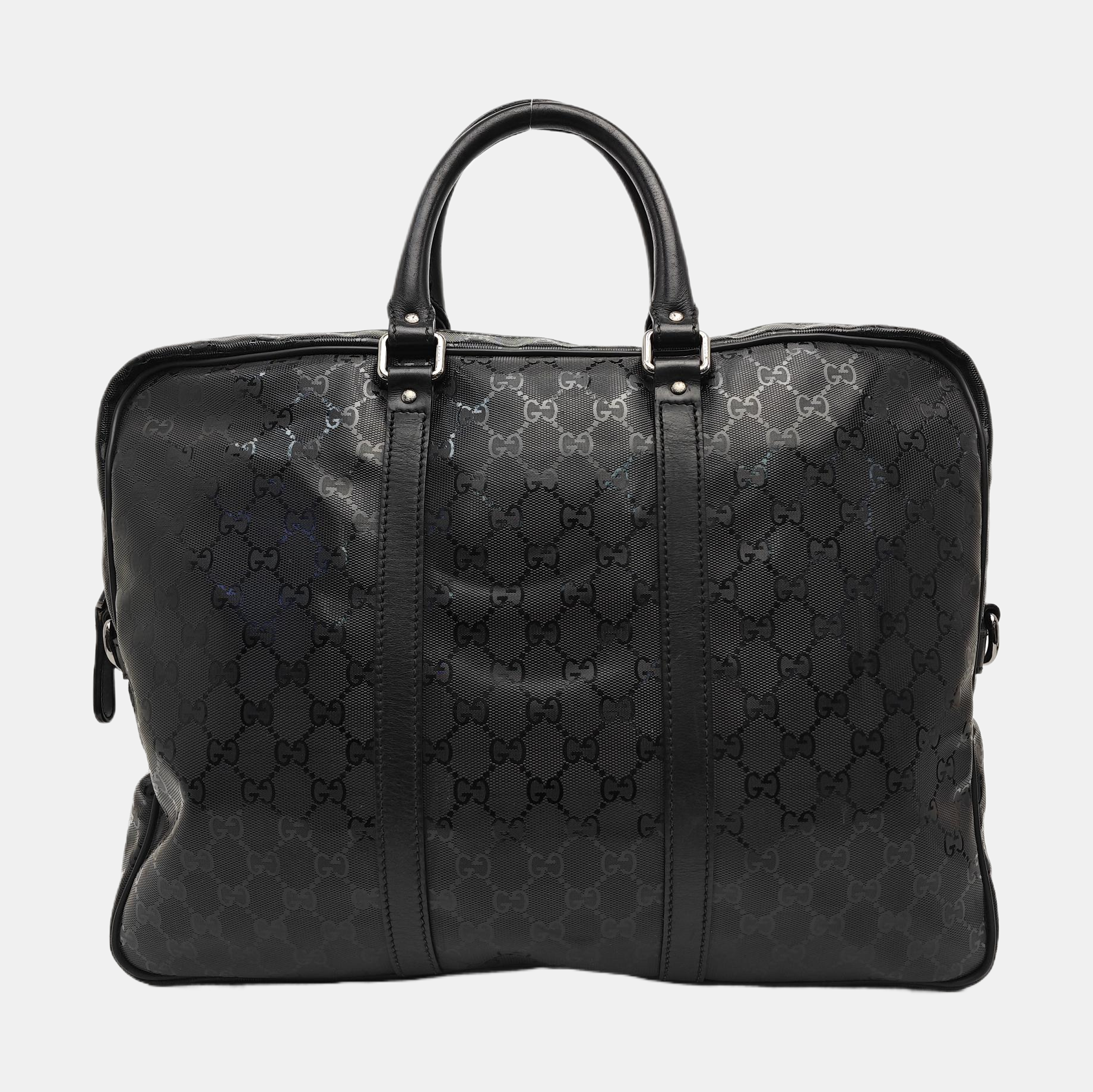 GG Imprime Monogram Coated Canvas Black