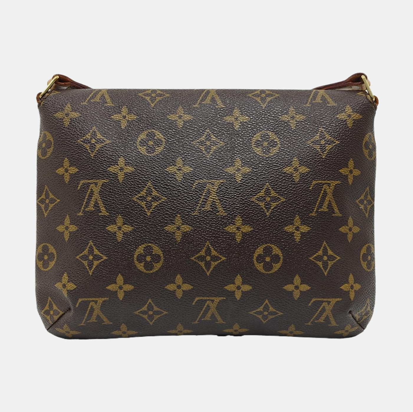 MUSETTE TANGO Monogram Coated Canvas Brown