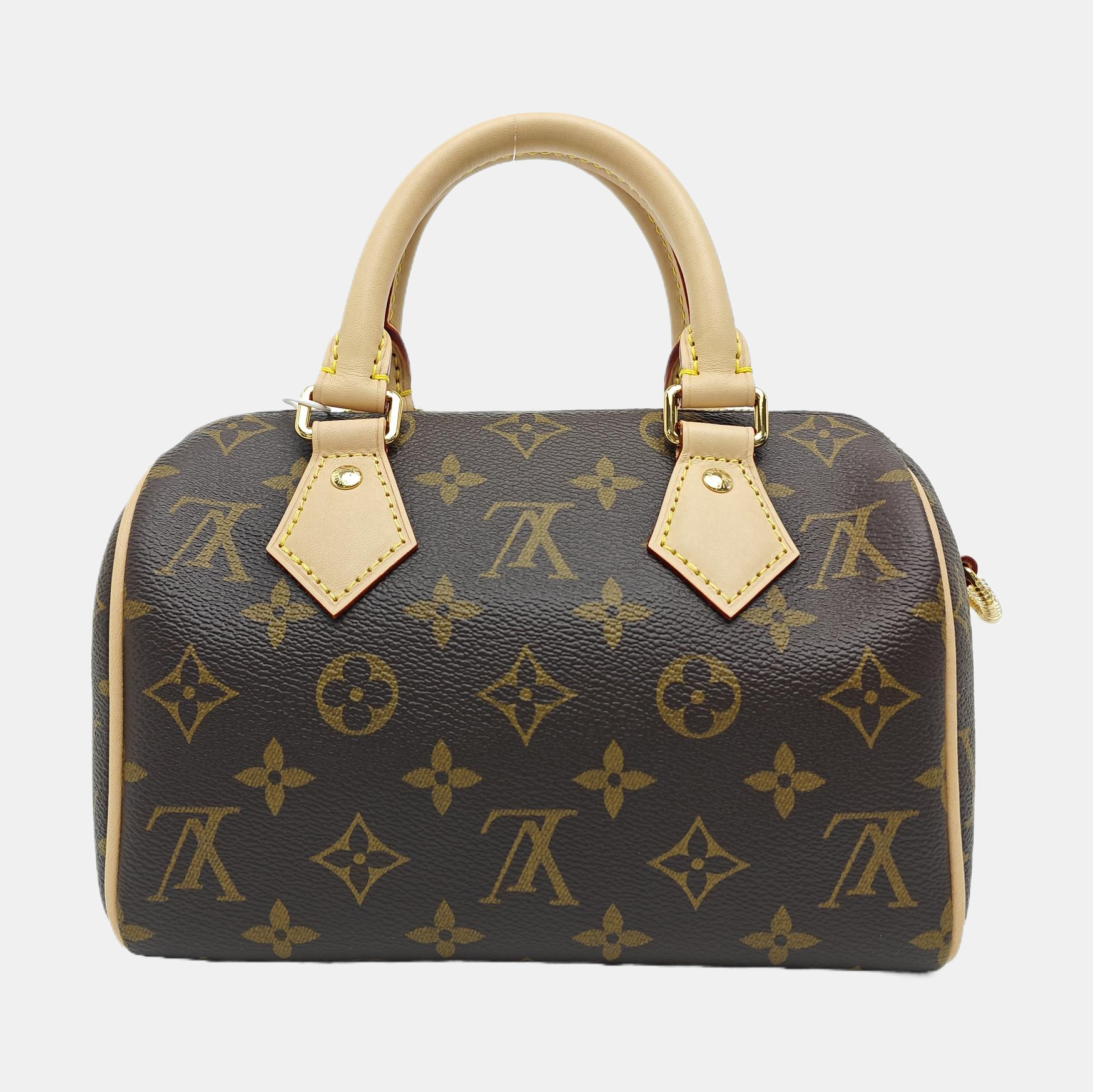 SPEEDY 20 Monogram Coated Canvas Brown