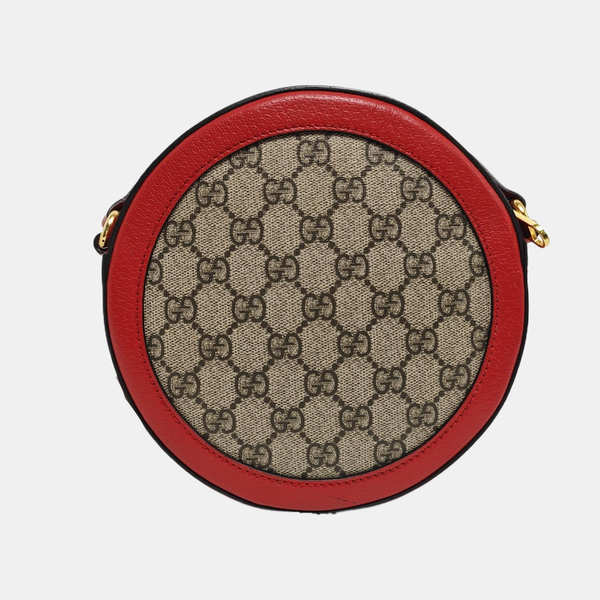 Ophidia Mini Monogram Lona Revestida Beige