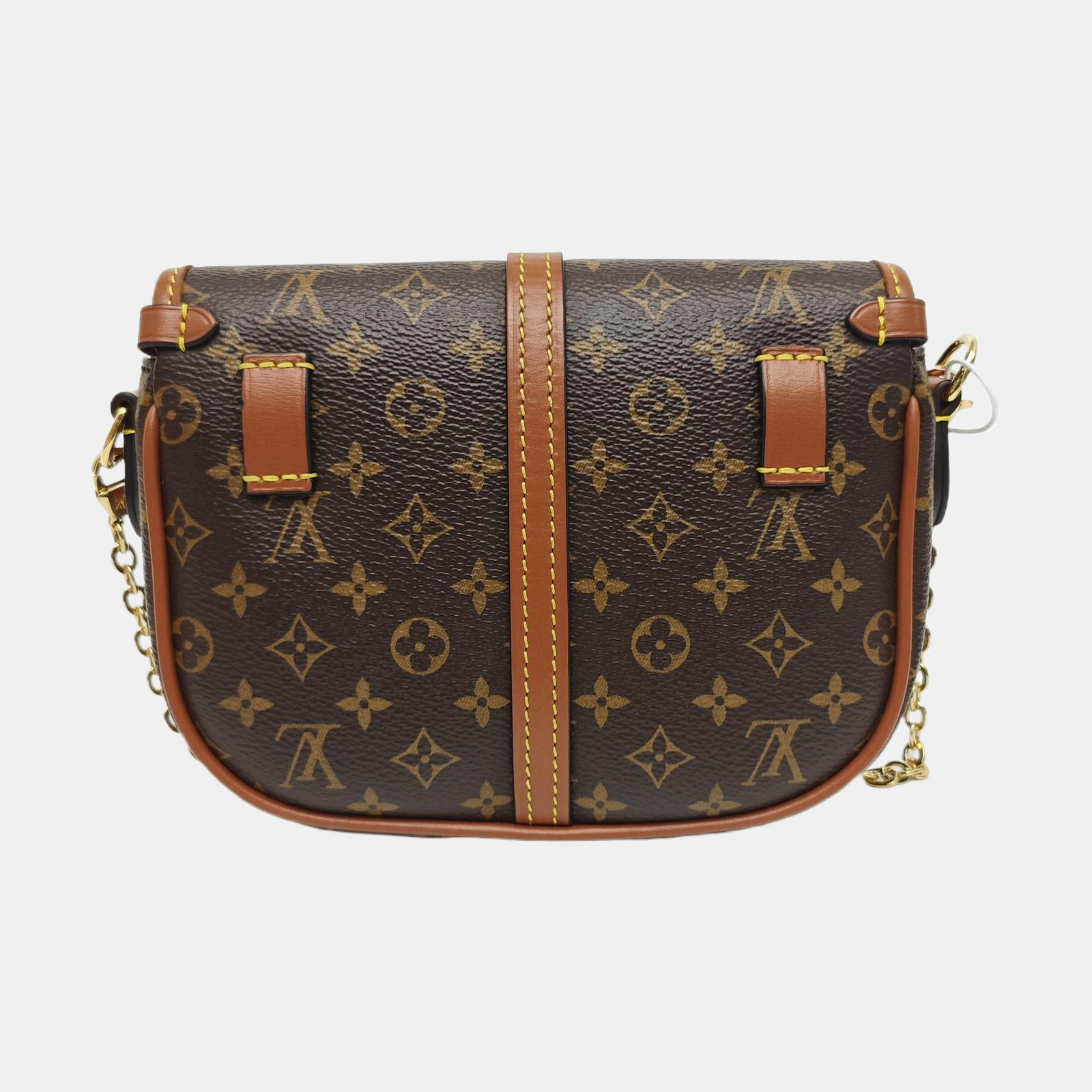 SAUMUR Monogram Coated Canvas Brown