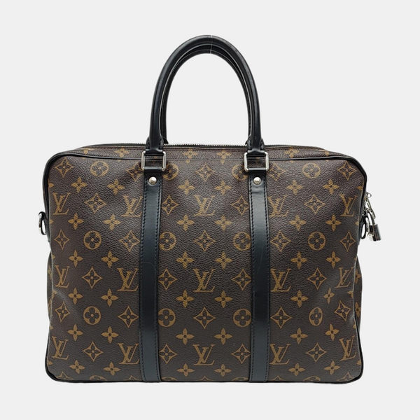 PORTE-DOCUMENTS PM Monogram Coated Canvas Brown