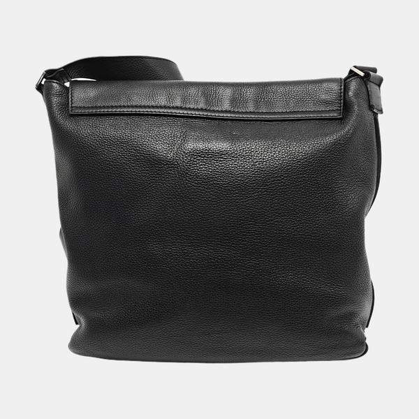 Calfskin Crossbody Bag Black