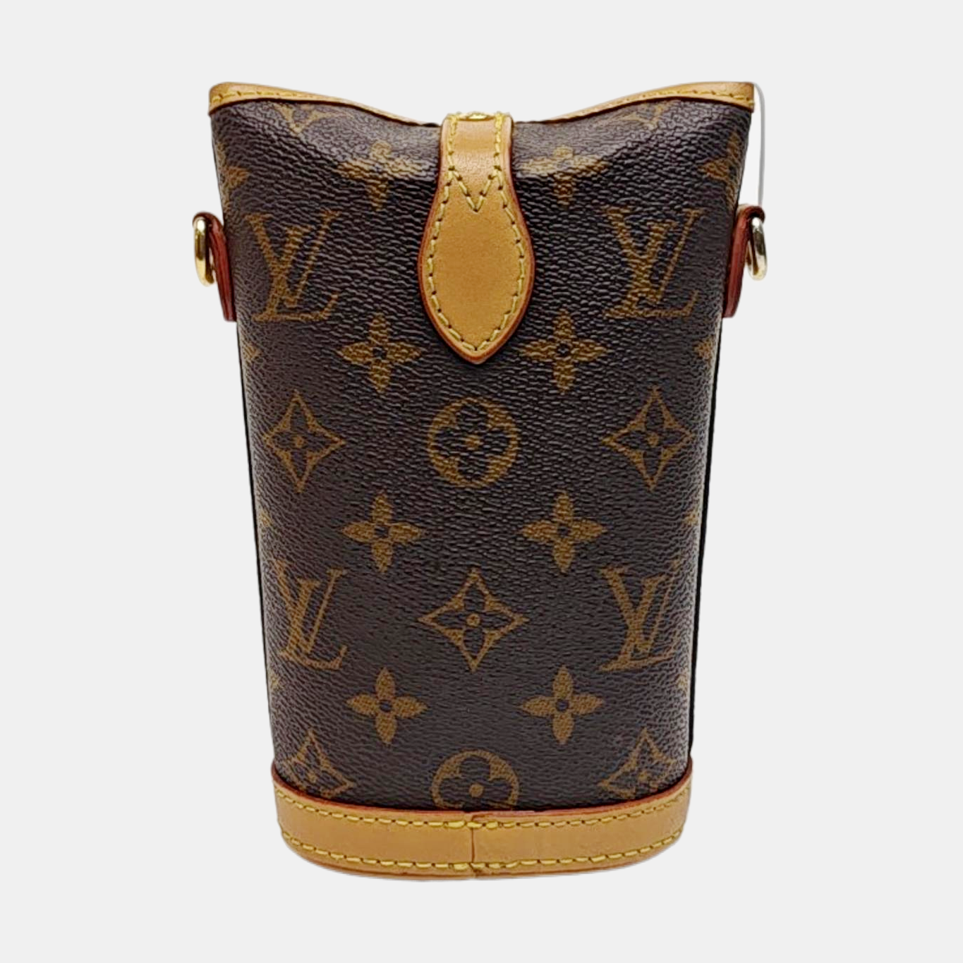 FOLD ME Monogram Coated Canvas Brown