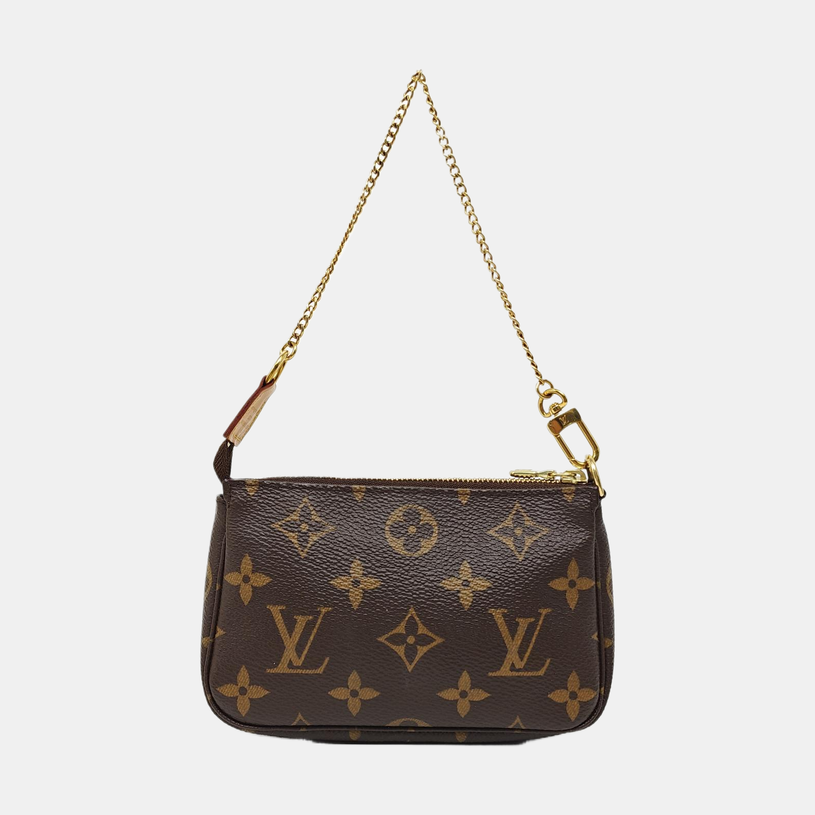 ACCESSOIRES Mini Monogram Coated Canvas Brown