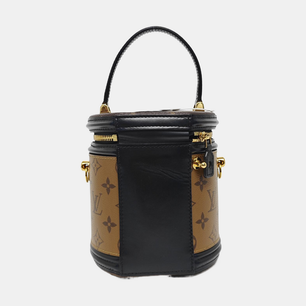 CANNES PM Monogram Coated Canvas Brown