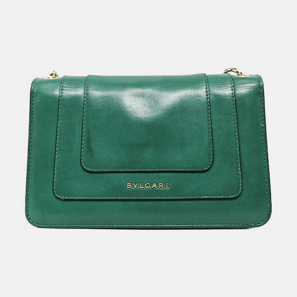 SERPENTI FOREVER Small Calfskin Green