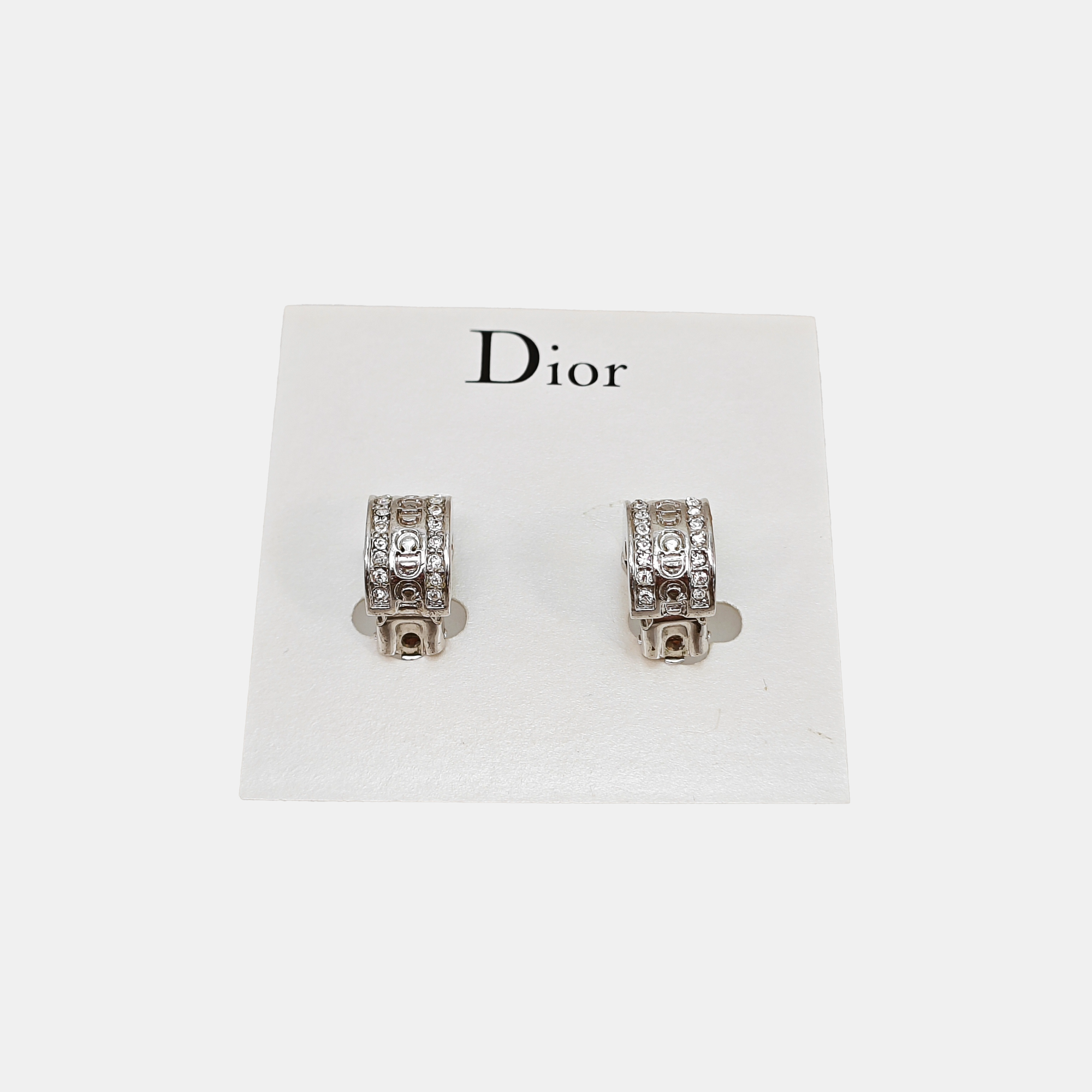 Metal Silver Clip On Earrings
