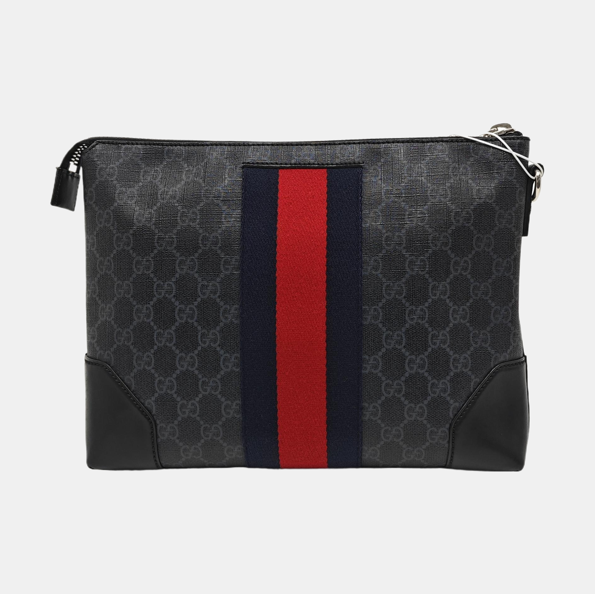 Ophidia Monogram Coated Canvas Gray