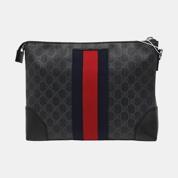Ophidia Monogram Coated Canvas Gray