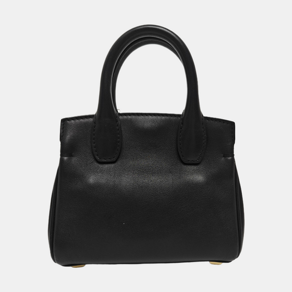 Ferragamo Studio Small Calfskin Black