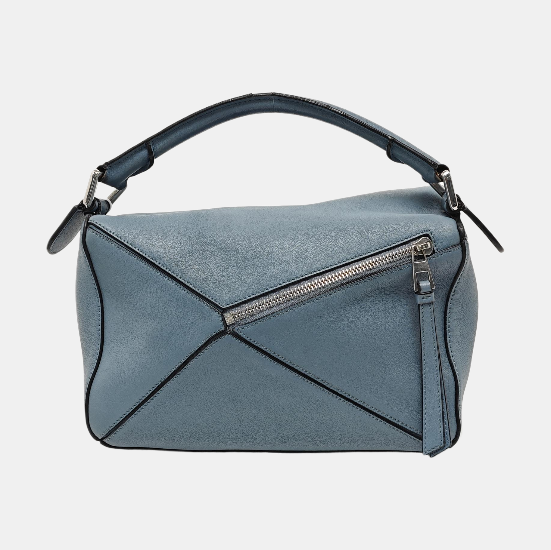 Puzzle Small Calfskin Blue
