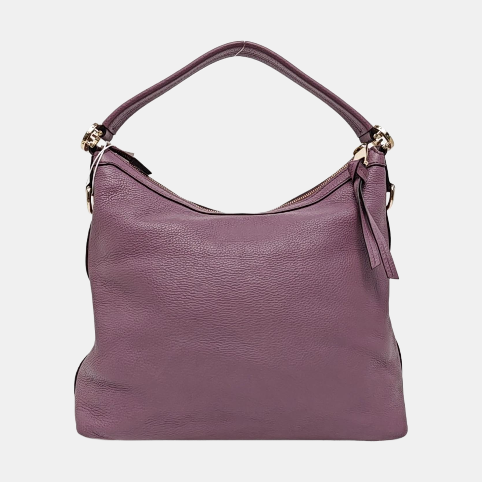 Calfskin Shoulder Bag Purple