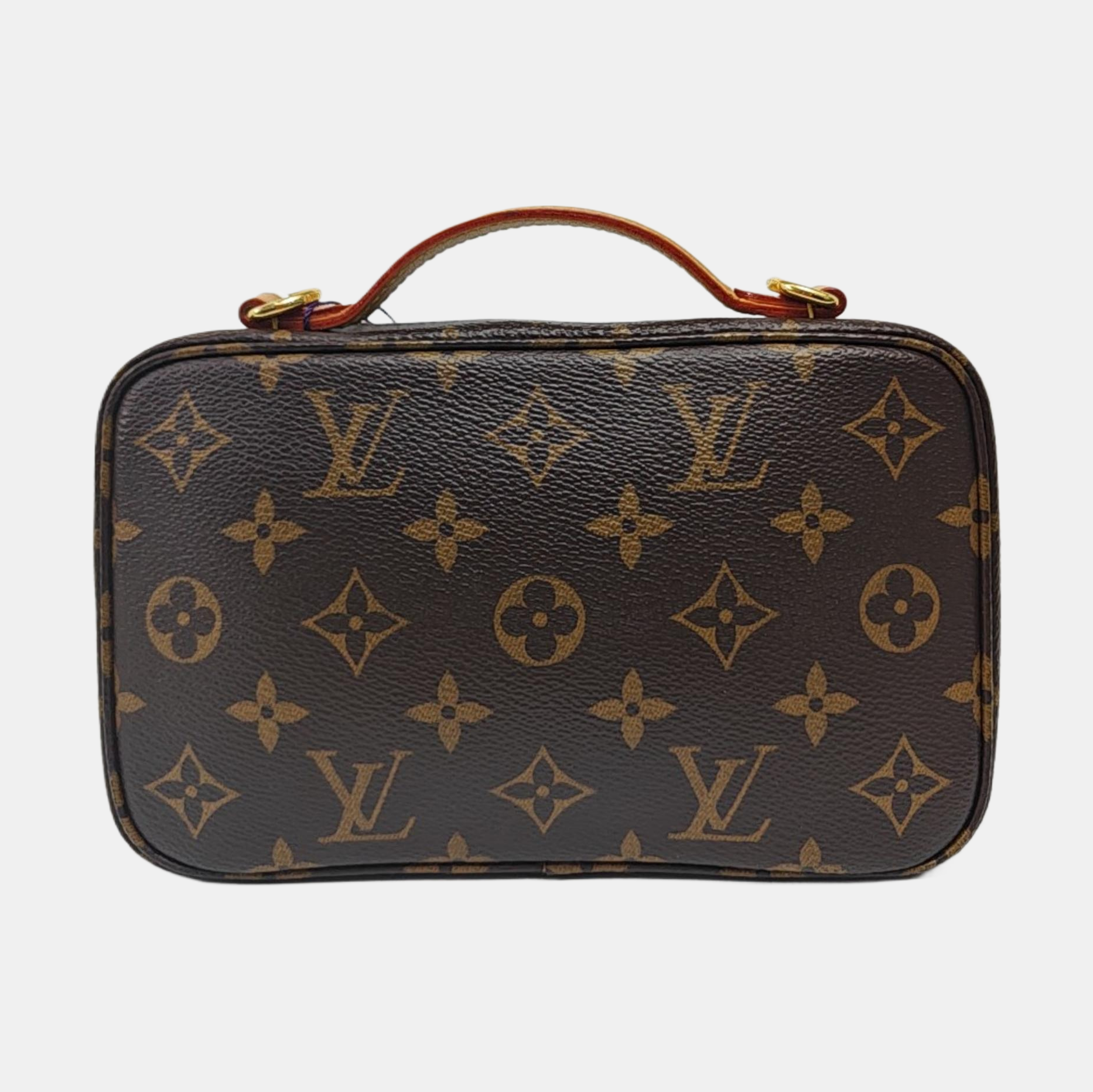 UTILITY Monogram Coated Canvas Brown