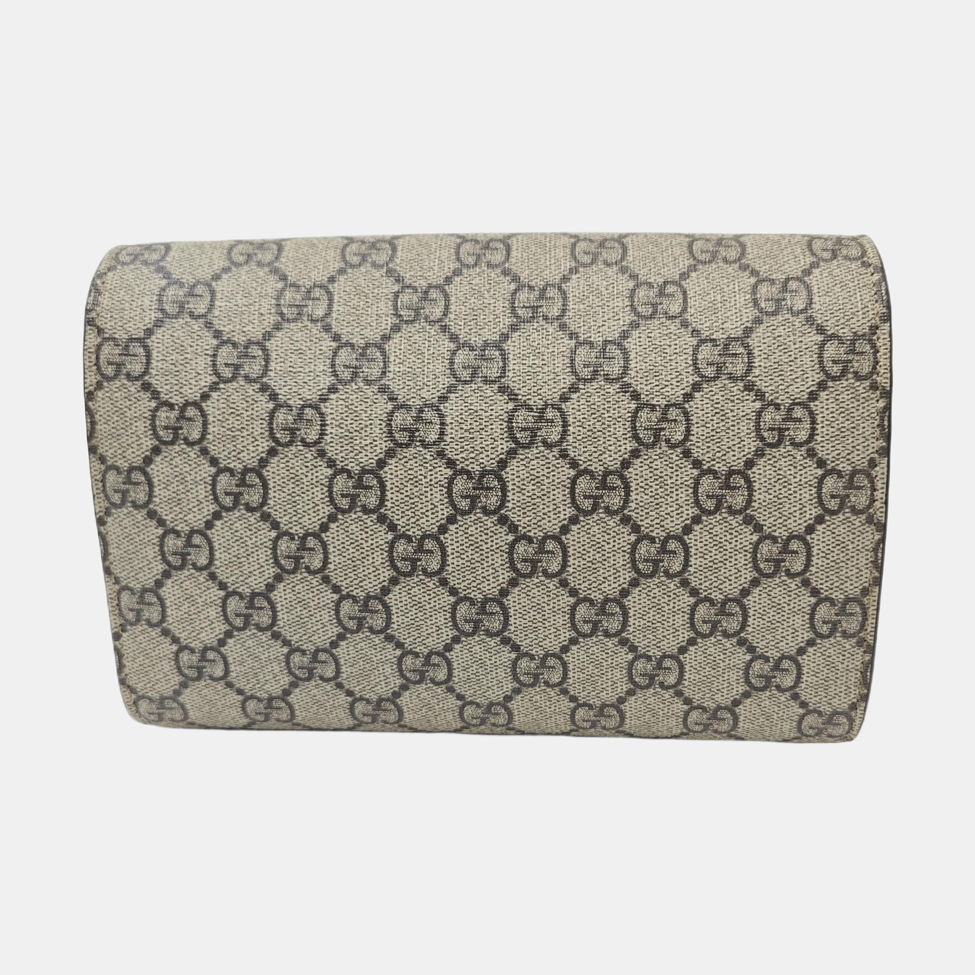 Dionysus Mini Monogram Coated Canvas Black
