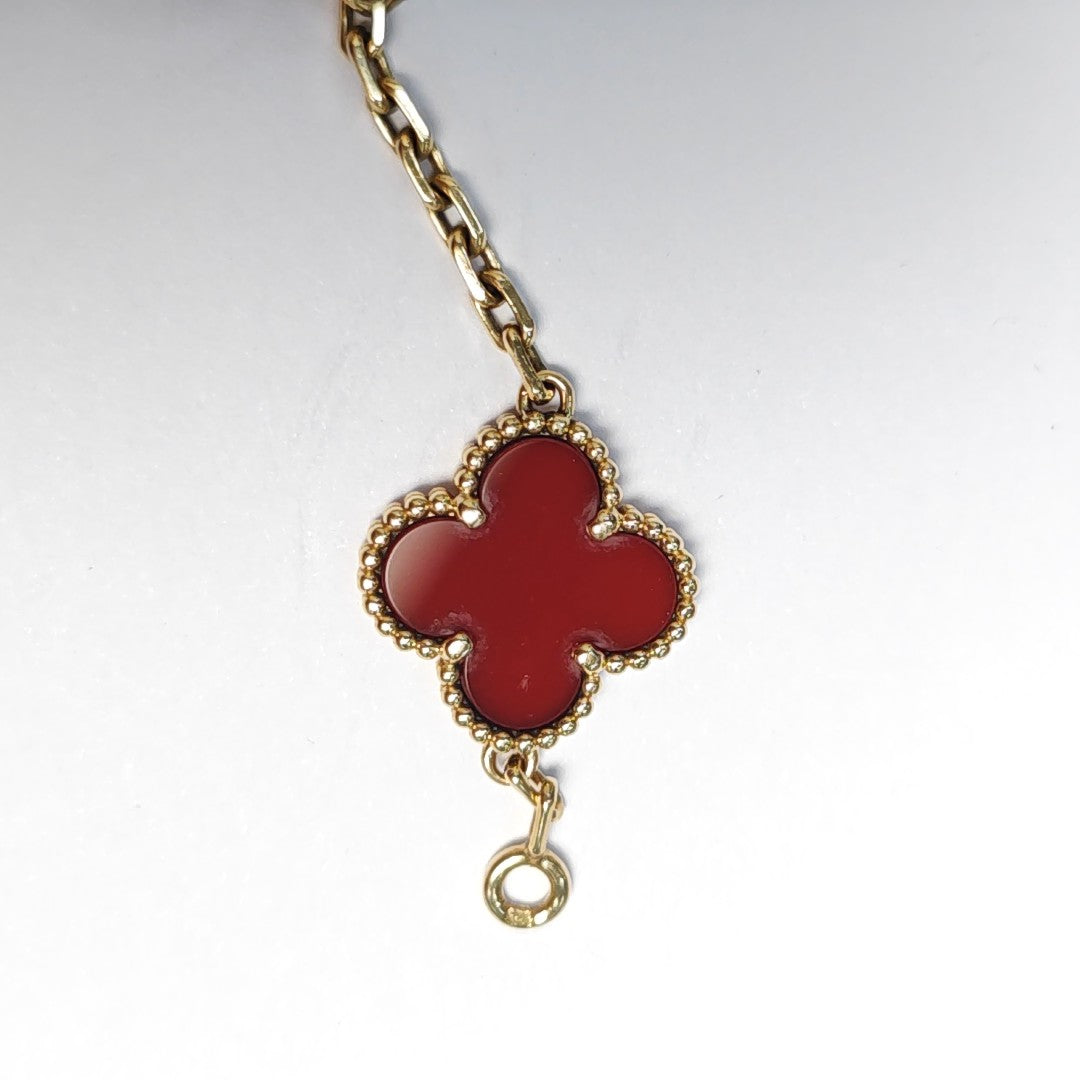 Vintage Alhambra 18k Gold Bracelet