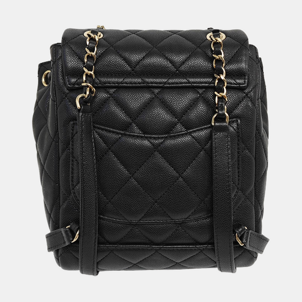 URBAN SPIRIT Quilted Grained Calfskin Black
