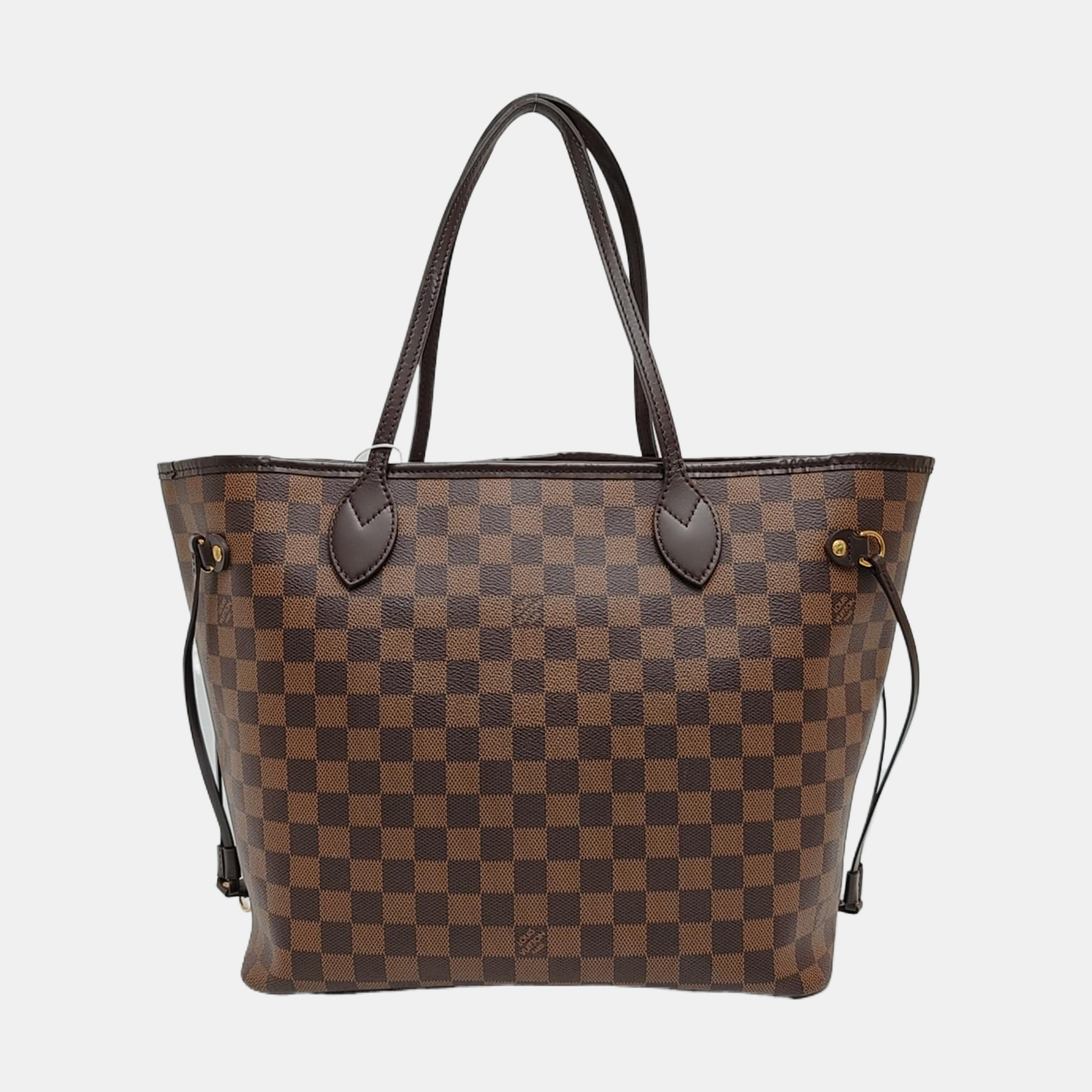NEVERFULL MM Damier Ebene Coated Canvas Brown