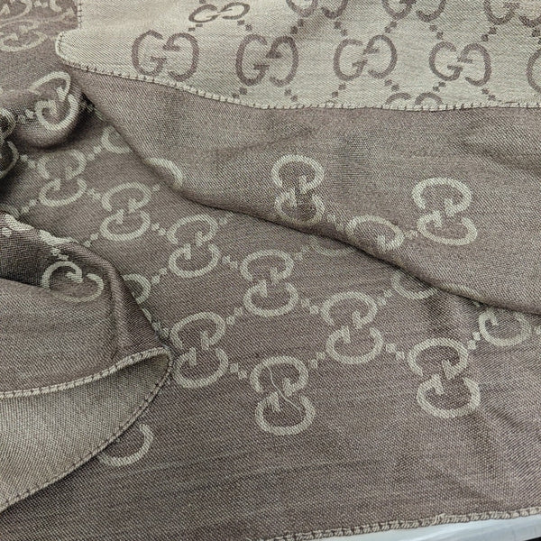 Wool Scarf Brown