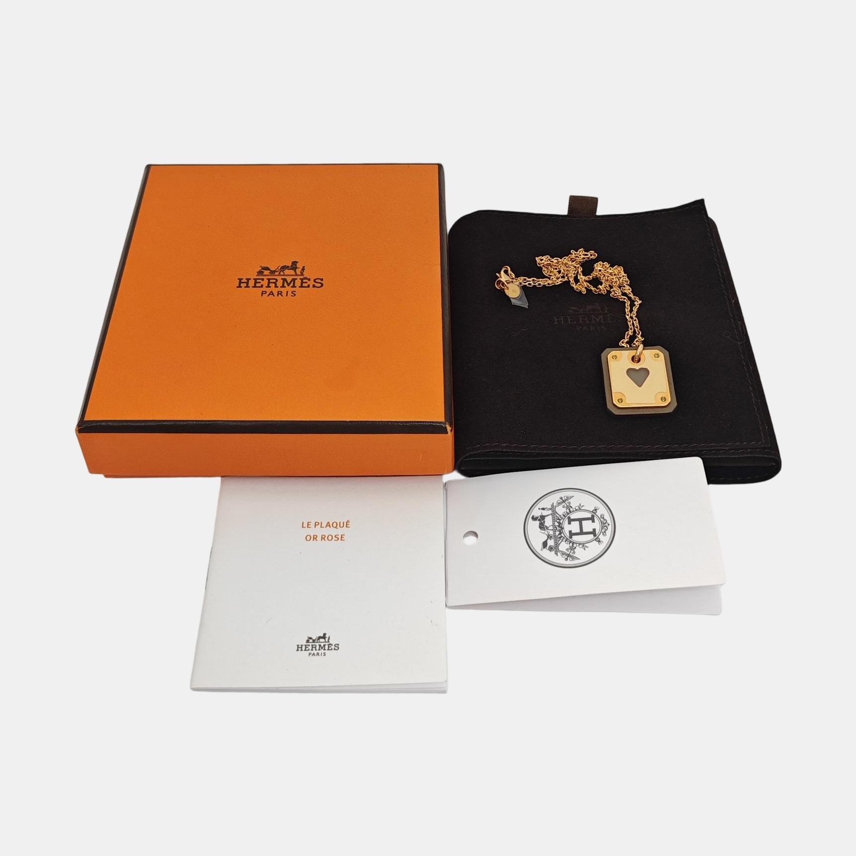 As De Coeur Metal Rose Gold Necklace