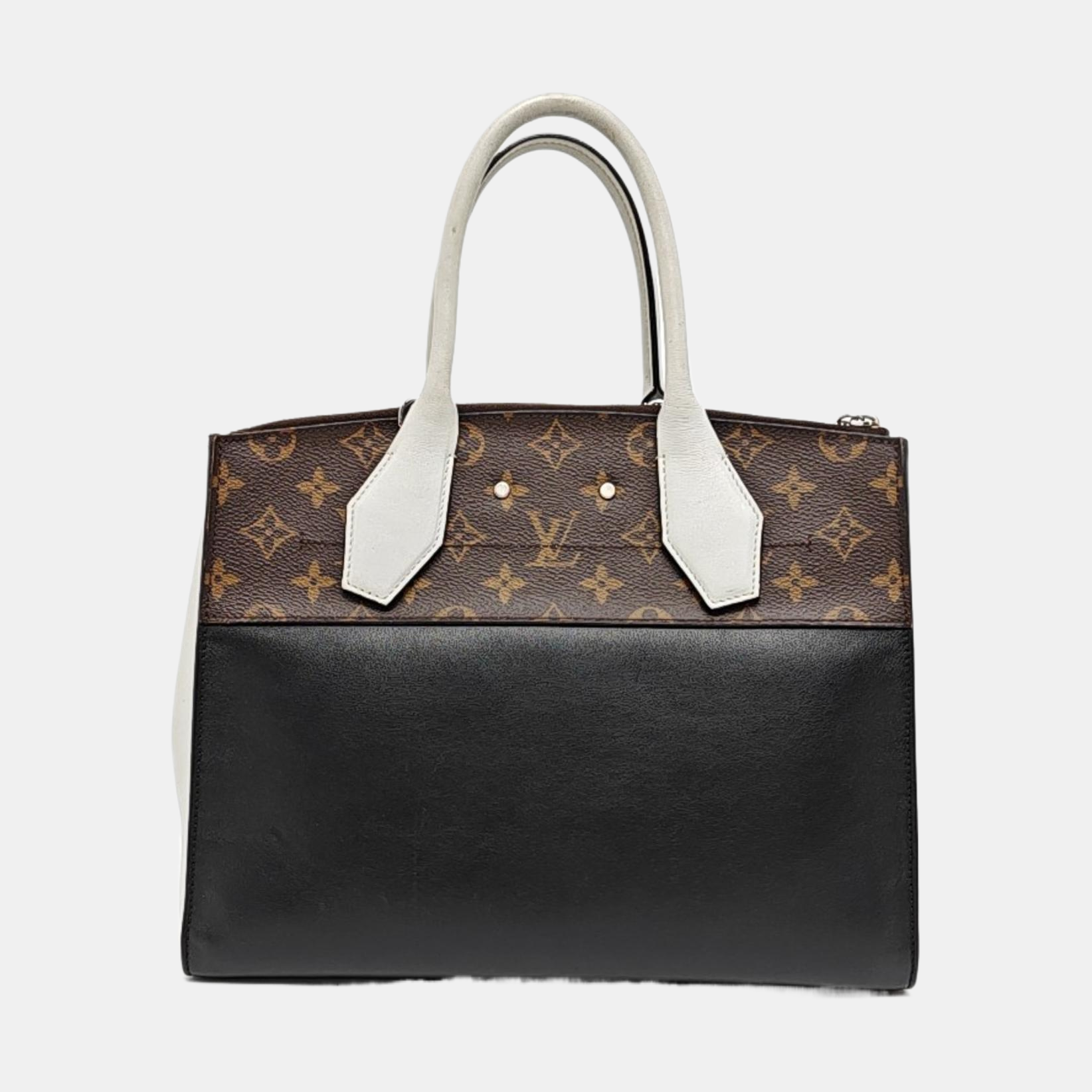 CITY STEAMER MM Monogram Coated Canvas Brown