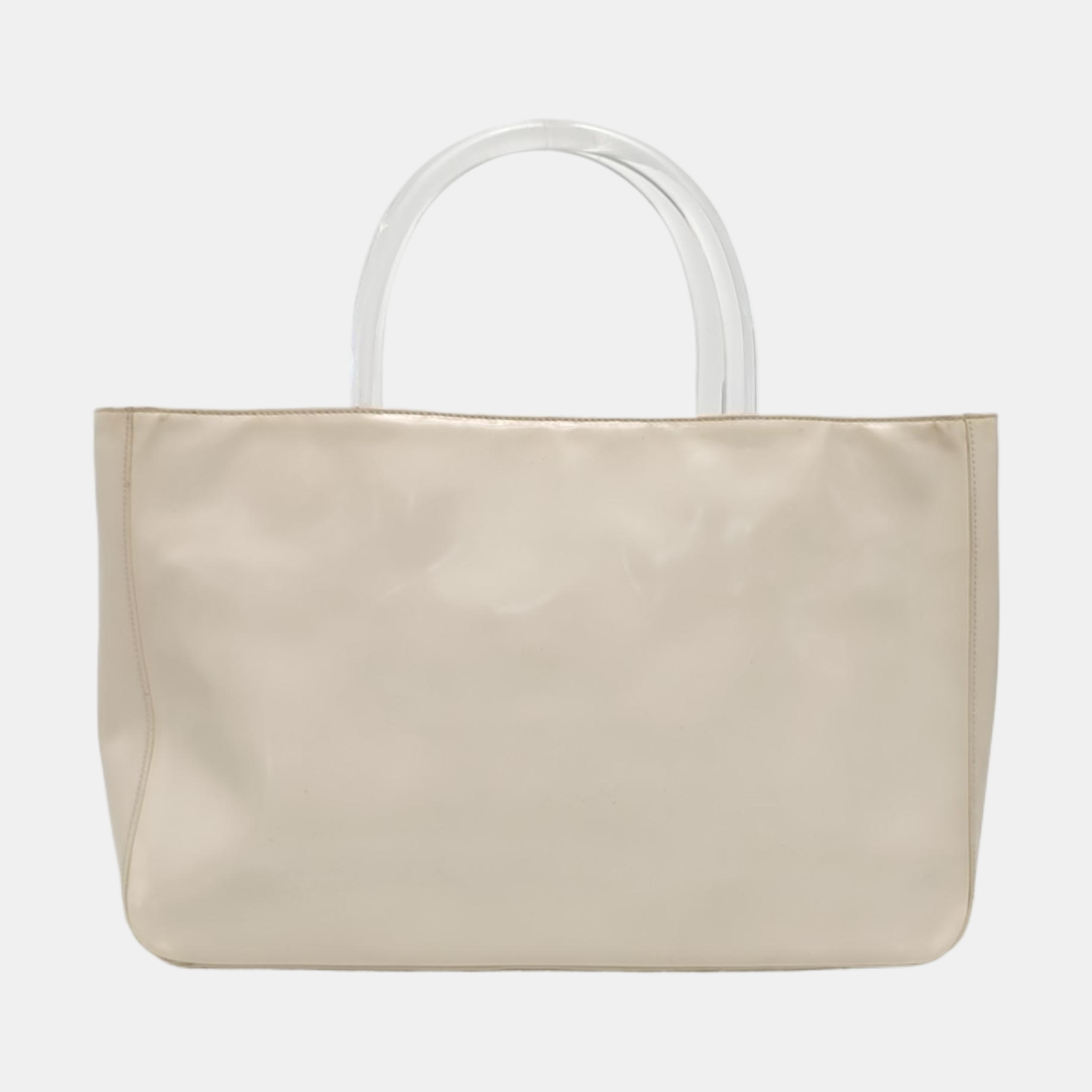 Calfskin Tote Bag Beige