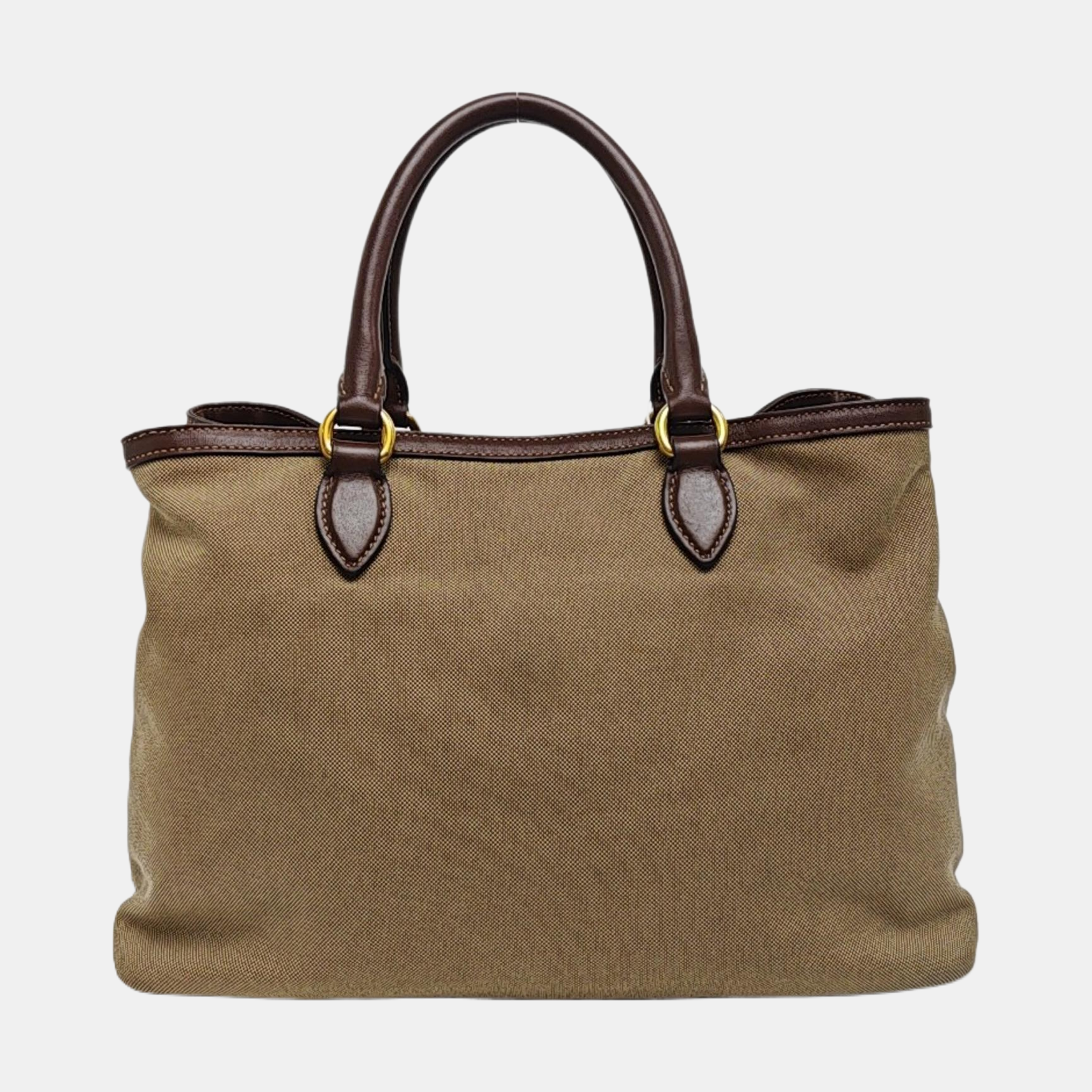 Canvas Tote Bag Brown