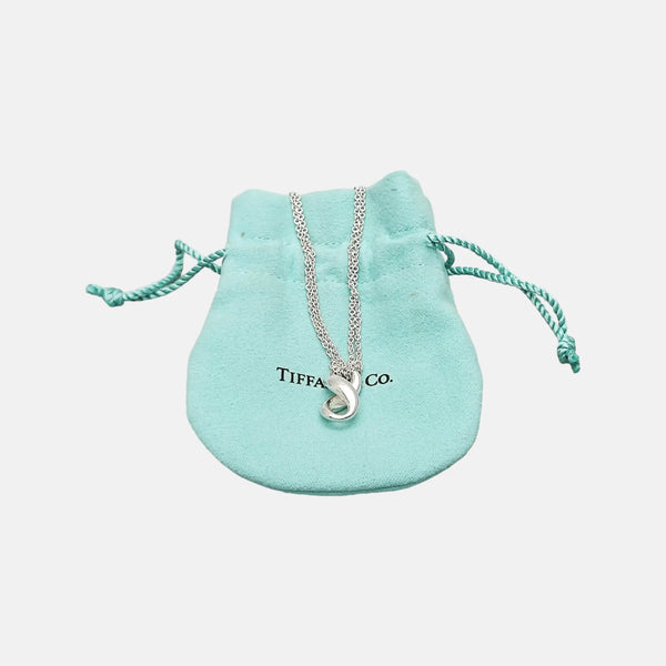 Tiffany Infinity 925 Sterling Silver Necklace