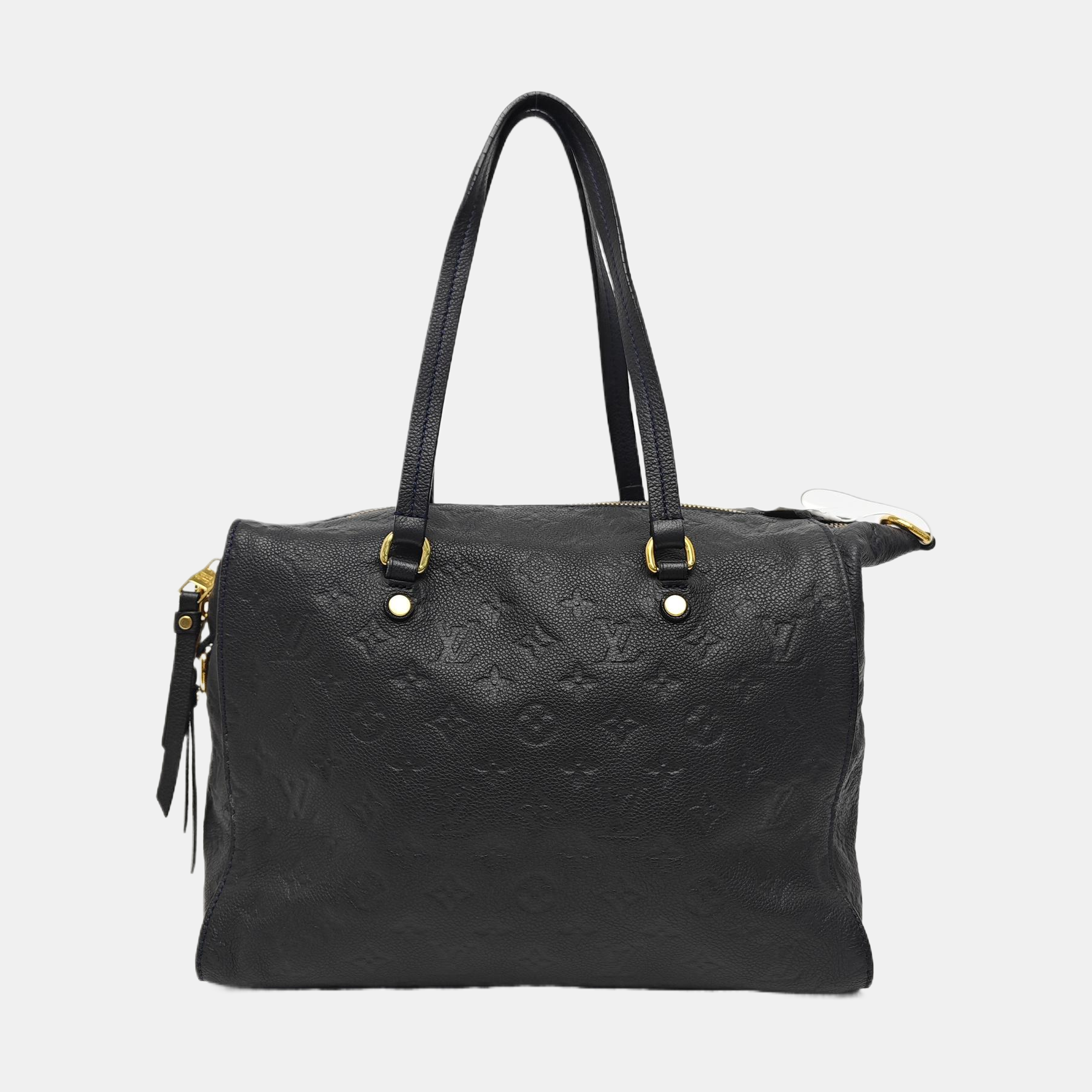 LUMINEUSE Monogram Calfskin Black