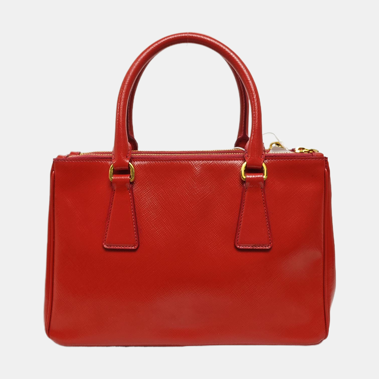 Galleria Small Saffiano Calfskin Red