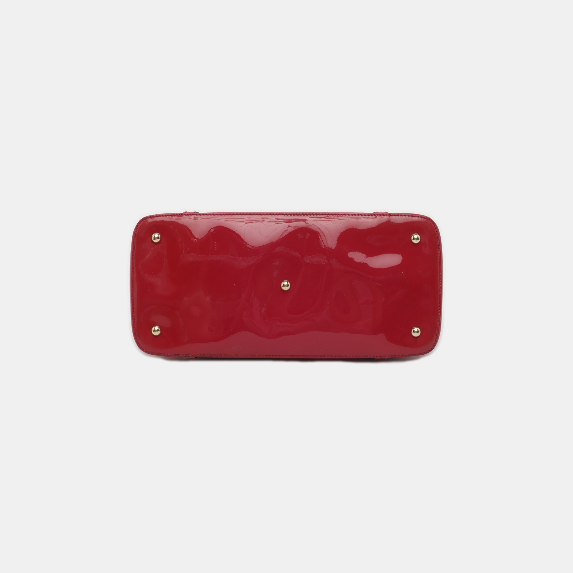 Monogram Patent Leather Red