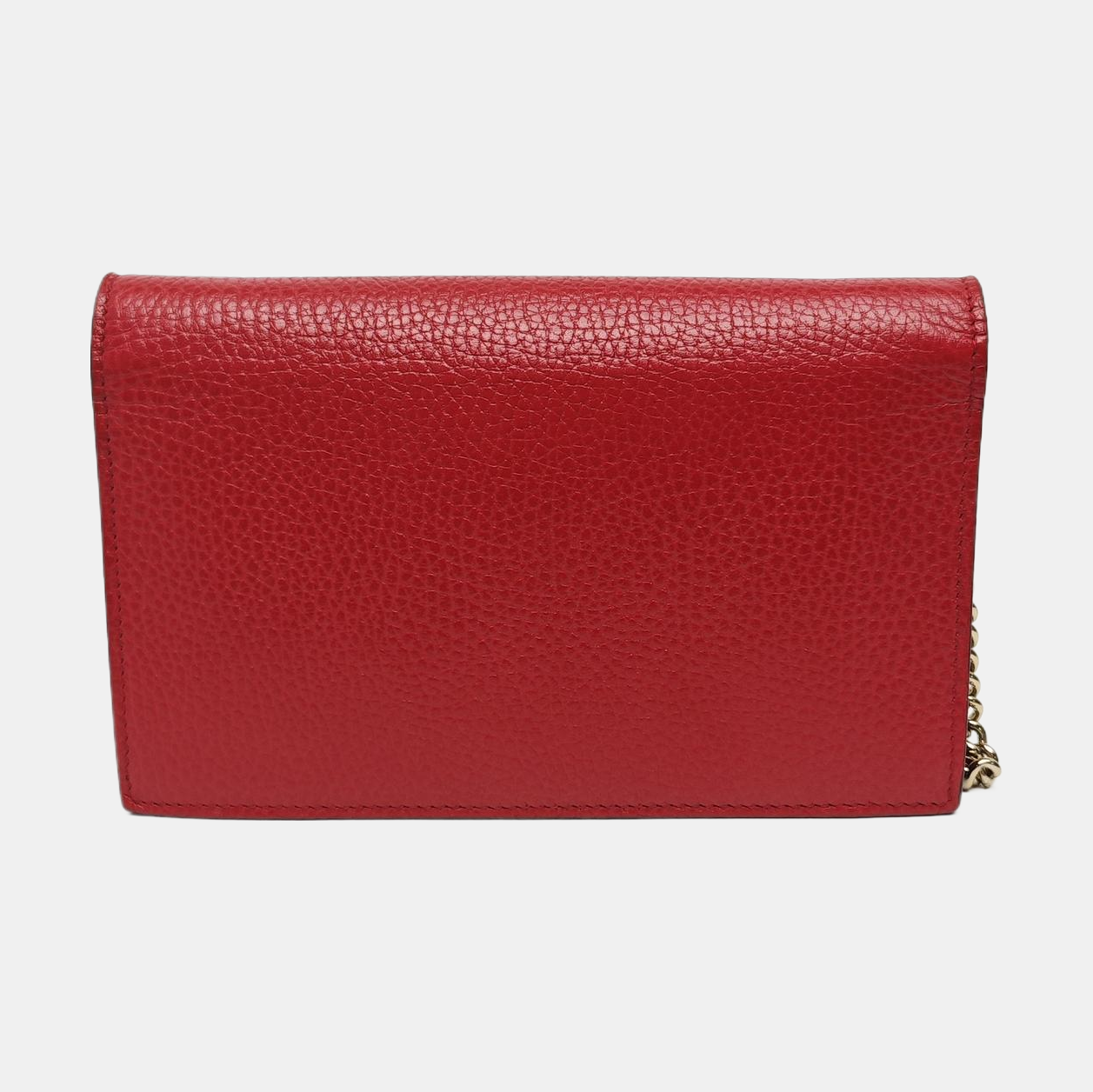 Calfskin Shoulder Bag Red