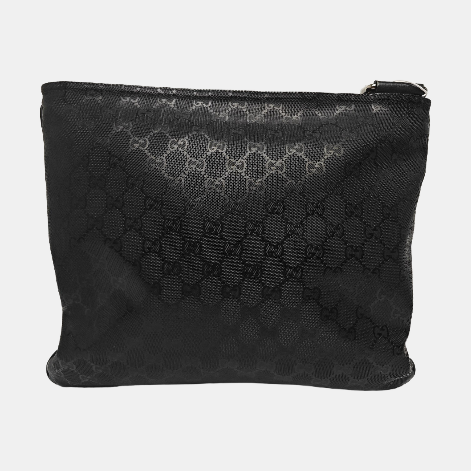 GG Imprime Monogram Coated Canvas Black