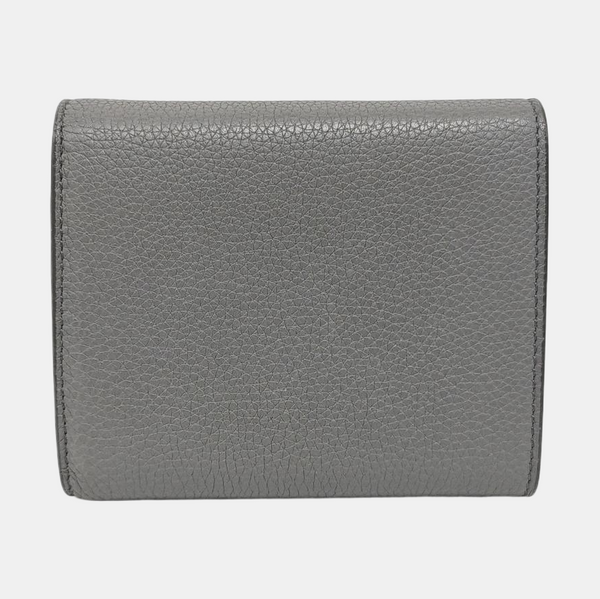 BIKER Calfskin Gray Wallet